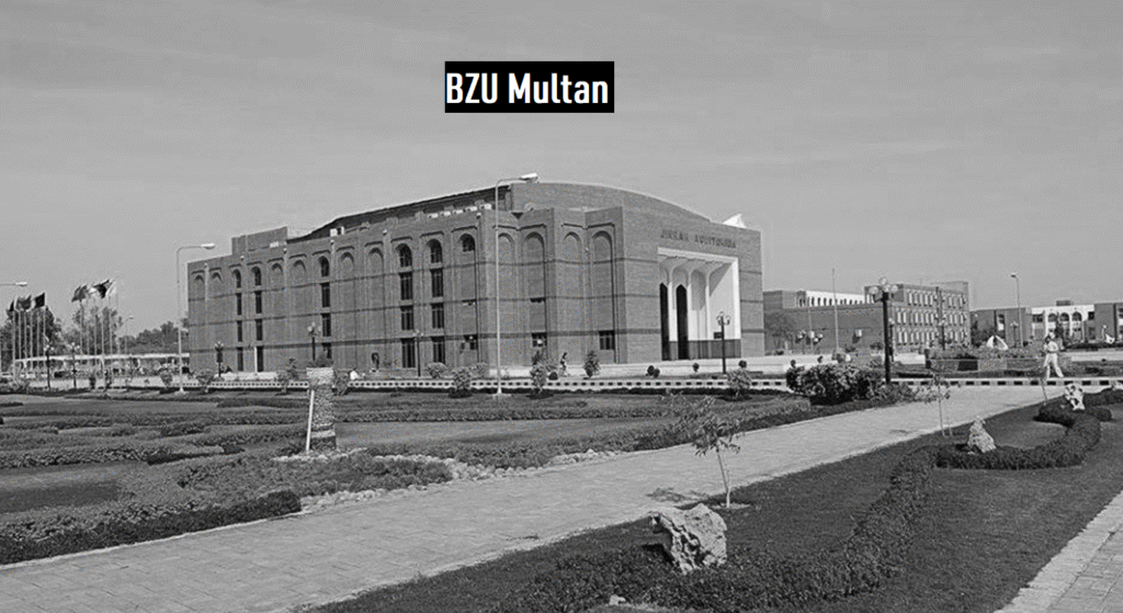 Bahauddin Zakriya University Multan Bahauddin Zakriya University Multan