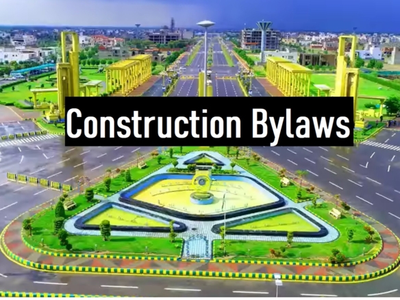 Construction Bylaws at Royal Orchard Multan